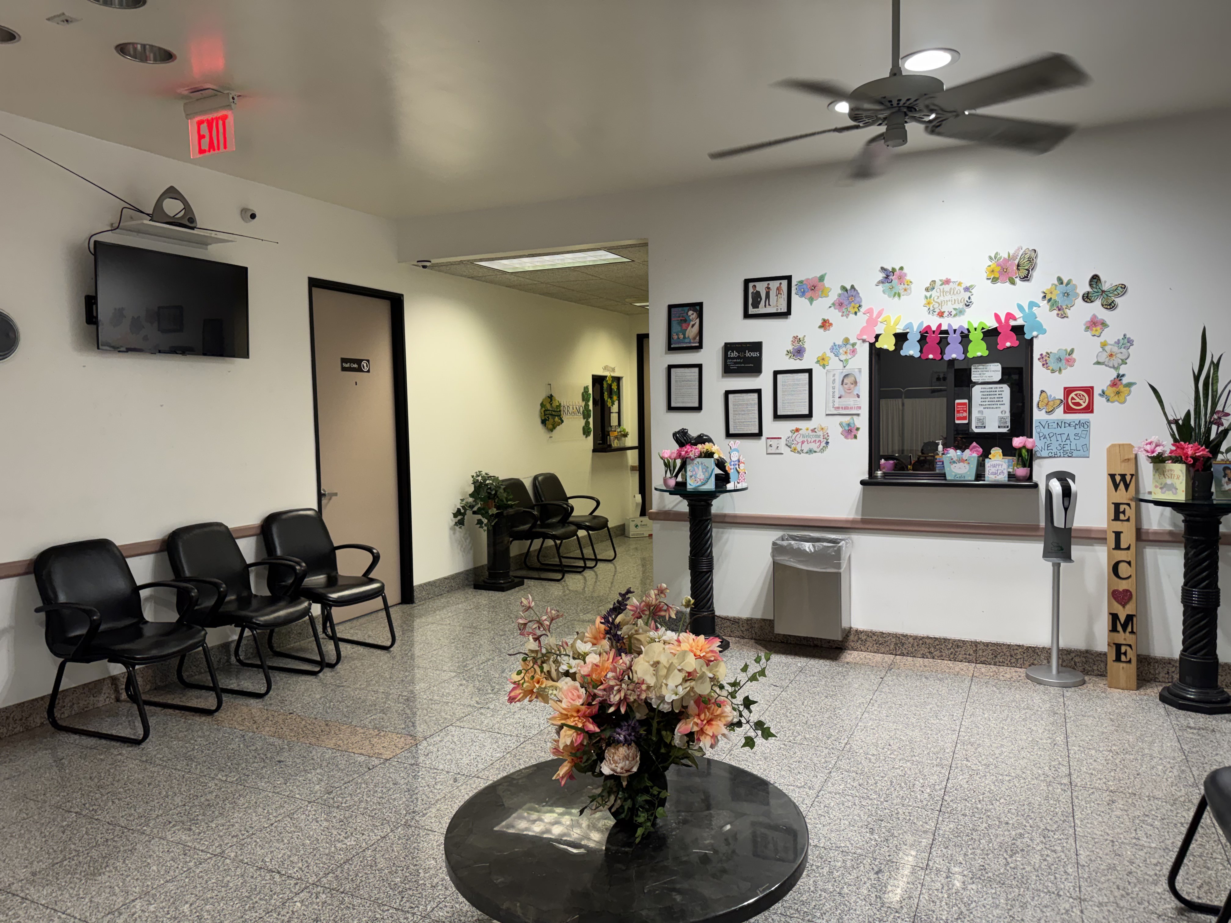 Clinical treatment room